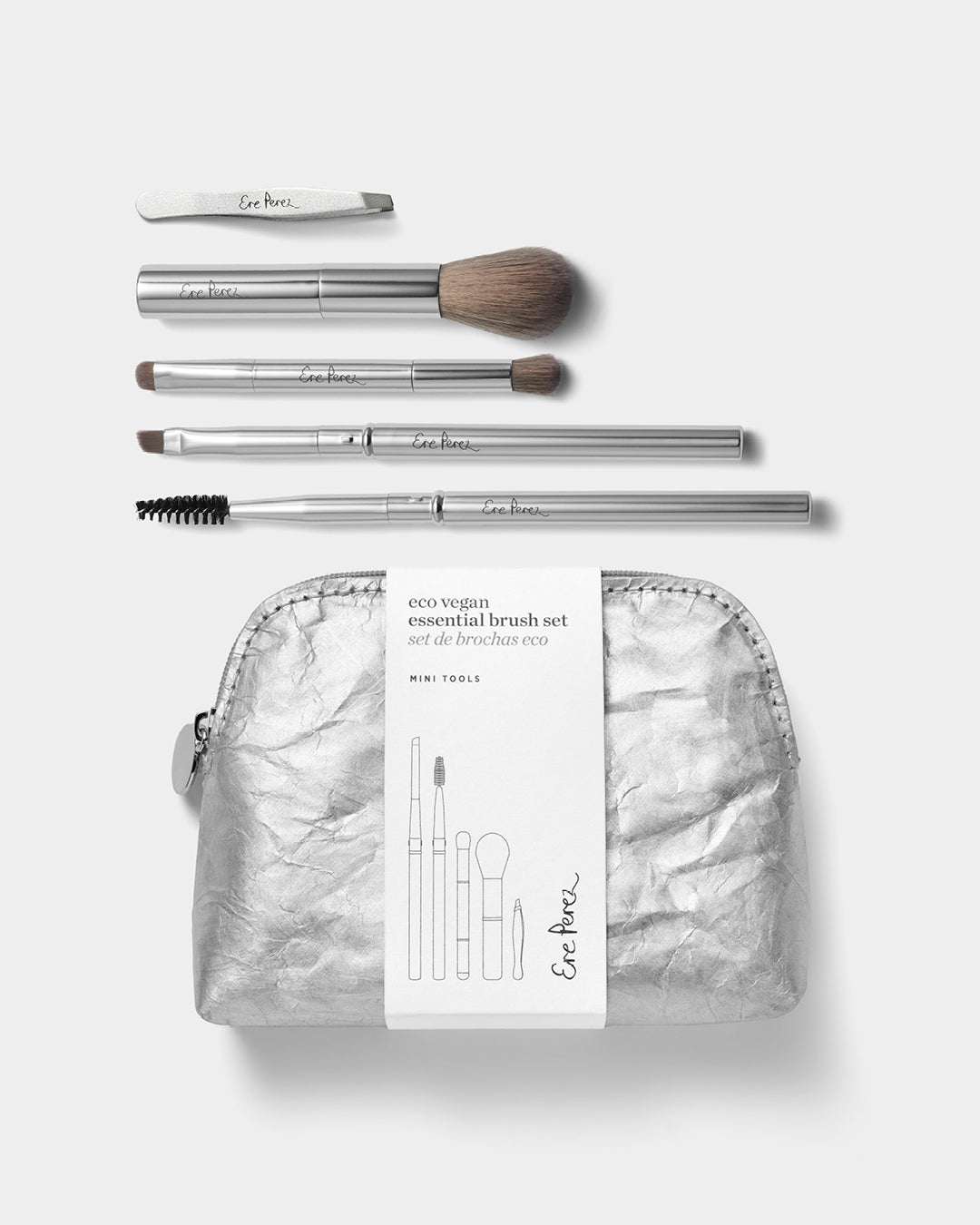 eco vegan essential brush set