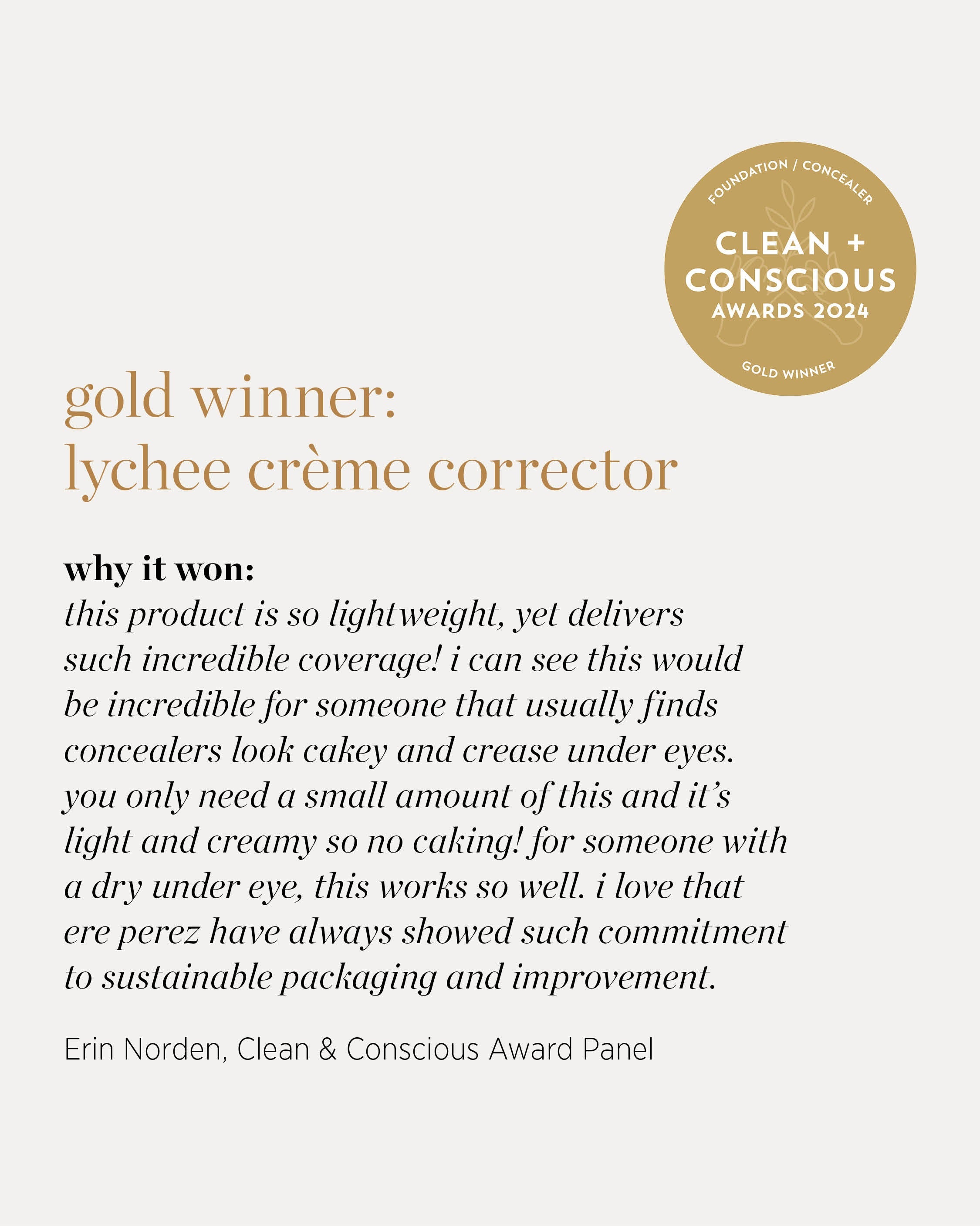 lychee crème corrector