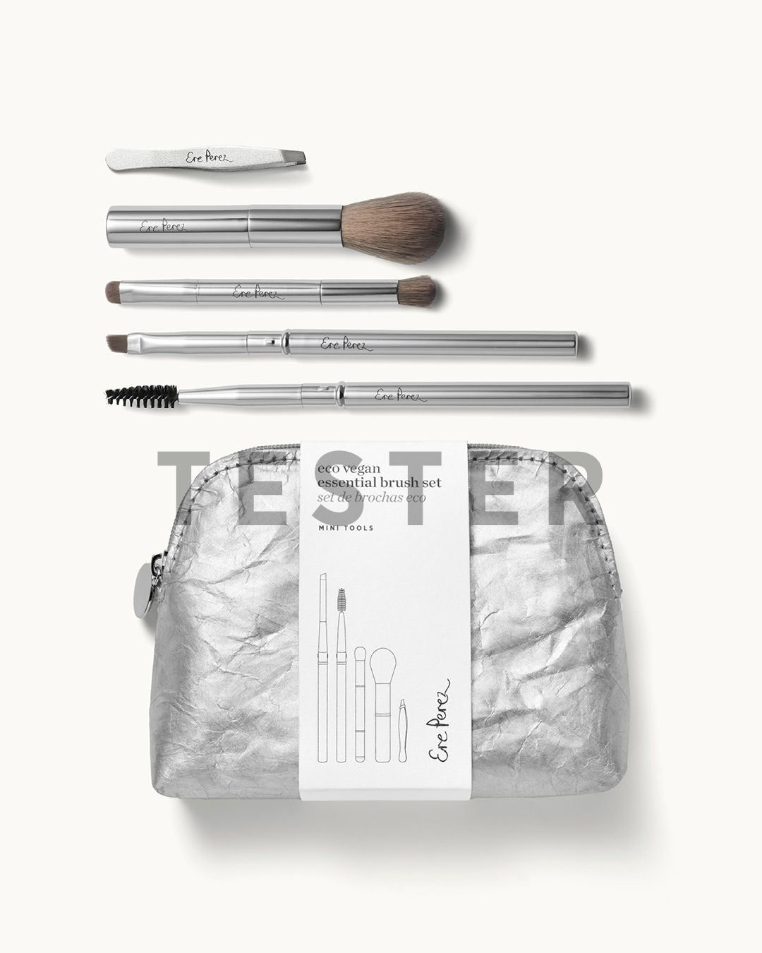 tester - eco vegan essential brush set