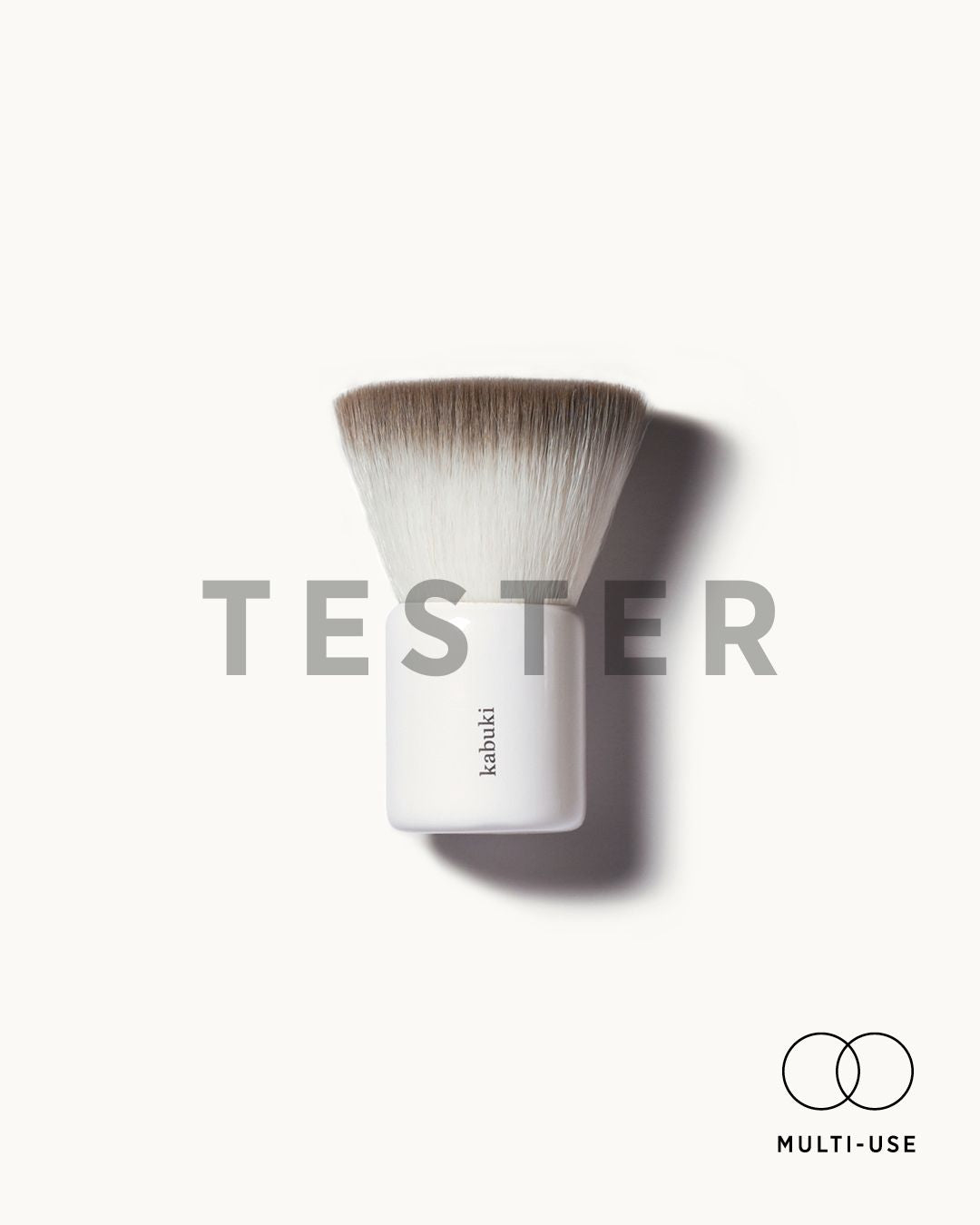 tester - eco vegan kabuki brush