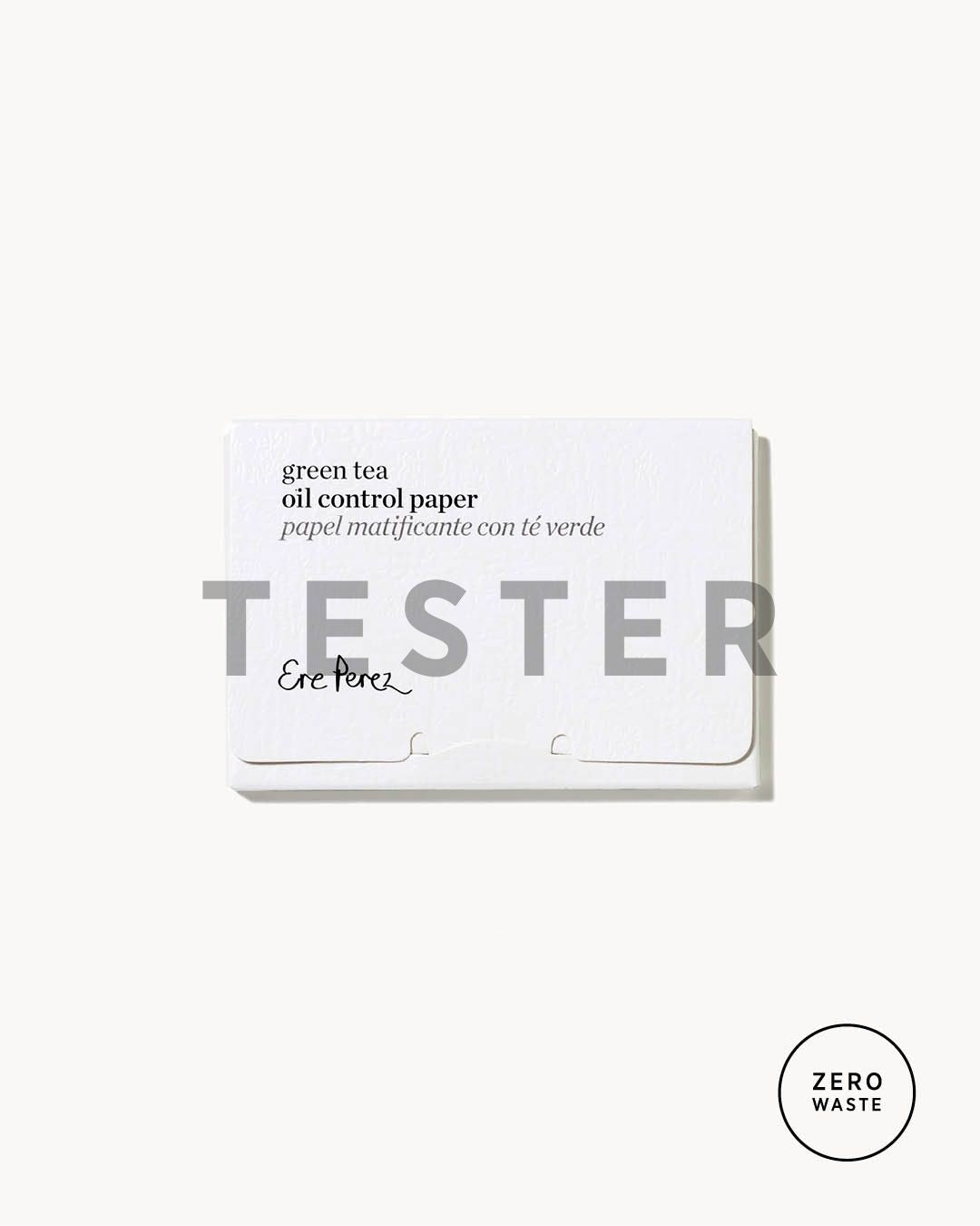 tester - green tea oil control paper